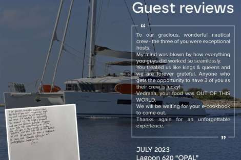 Review img # 8 of the yacht OPAL (Lagoon 620)