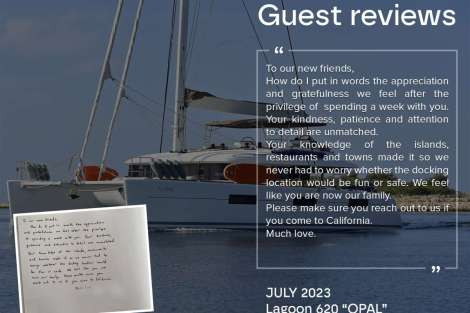 Review img # 9 of the yacht OPAL (Lagoon 620)
