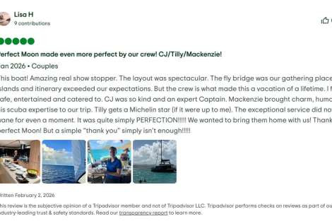Review img # 22 of the yacht Perfect Moon