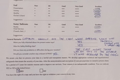 Review img # 101 of the yacht PIXIE
