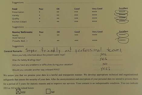 Review img # 47 of the yacht PIXIE