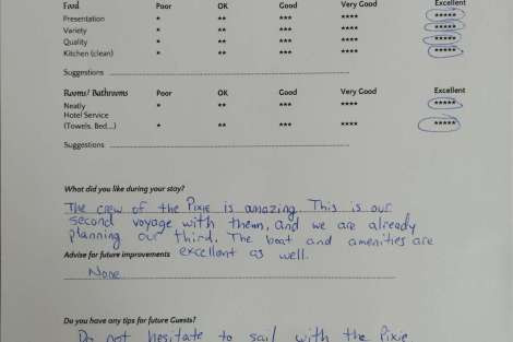 Review img # 27 of the yacht PIXIE
