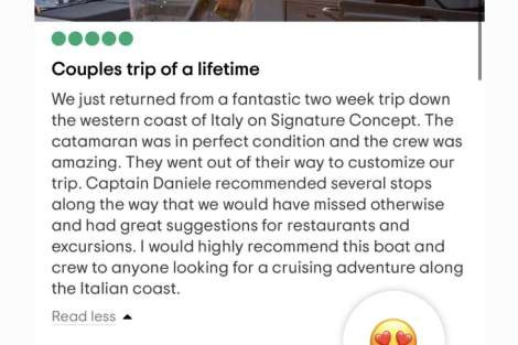 Review img # 13 of the yacht Signature Concept