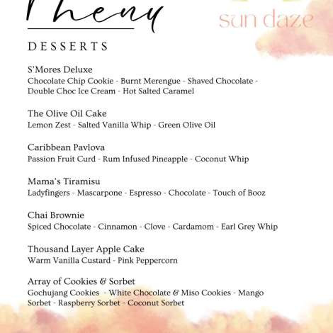 Food onboard SUN DAZE # 5