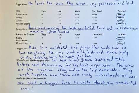 Review img # 31 of the yacht SUNMOON