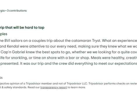 Review img # 9 of the yacht Tryst