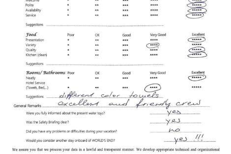 Review img # 106 of the yacht WORLD’S END (MED)